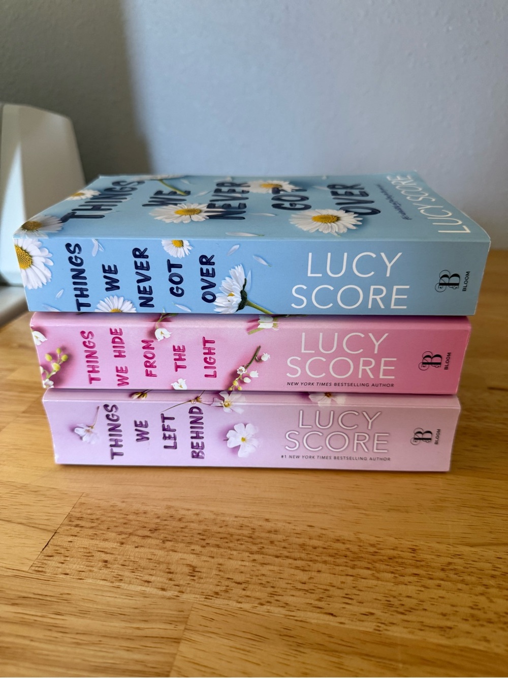 Lucy Score, trilogy.   Pre-owned.